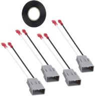 🔊 enhance your sound system with 4 pack speaker connector harnesses for honda vehicles logo