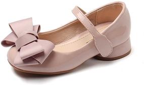 img 4 attached to 🎀 Chiximaxu Girls Sandals: Adorable Bowknot Little Girls' Shoes for Style and Comfort