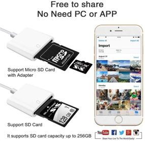 img 2 attached to 📸 Capture Precious Memories with our iOS-Compatible SD Card Reader for iPhone, iPad, Cameras, and Trail Cameras
