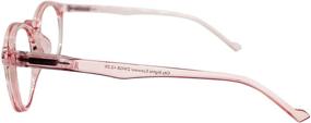 img 1 attached to 👓 Stylish Seattle Premium Round Reading Glasses: Enhance Your Vision in Trendy Elegance