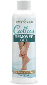 img 4 attached to 👣 Love, Lori Foot Callus Remover Gel 6oz - Professional Pedicure Results at Home