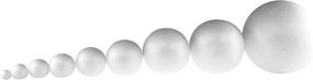 img 2 attached to 🎨 Craft and School Project Foam Balls Sampler Pack - 9 Smooth Balls