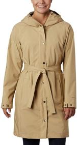 img 4 attached to Columbia Womens Trench Jacket Medium Women's Clothing