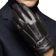 👔 harrms touchscreen italian leather standard men's accessories: premium quality tech-ready leather goods logo