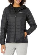 columbia womens voodoo turbodown resistant women's clothing in coats, jackets & vests logo