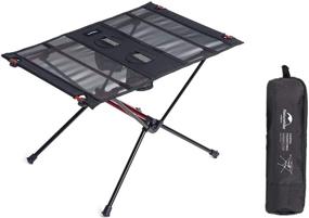 img 4 attached to 🏕️ Naturehike Folding Camping Table: Compact, Lightweight & Portable for Outdoor Picnics, Beach, Camping, BBQ, and Parties