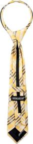 img 2 attached to Spring Notion Tartan Plaid Zipper Boys' Accessories : Neckties