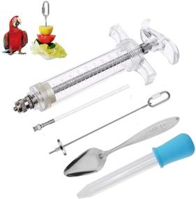 img 4 attached to Feeding Syringe Parrot Medicine Drinker