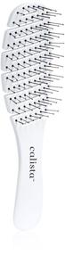 img 3 attached to 🌬️ Calista Smoothie Brush: All Hair Types, Wet or Dry Use, White Flex Brush for Detangling Wet Hair