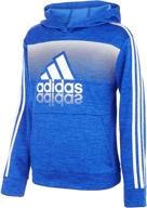 adidas horizon pullover hoodie 👕 heather boys' clothing: stay active in style logo