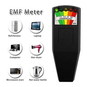 img 2 attached to Jahyshow EMF Meter: Portable Magnetic Field Detector for Ghost Hunting & Paranormal Investigation