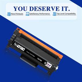 img 3 attached to 🖨️ HaloFox 2-Pack Black Toner-Cartridge Replacement for Brother TN760 TN730 - Compatible with HL-L2350DW, HL-L2395DW, HL-L2390DW, HL-L2370DW, MFC-L2750DW, MFC-L2710DW, DCP-L2550DW Printer