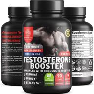 💪 n1n premium testosterone booster for men - boost stamina, strength & endurance, support healthy weight management & build lean muscle mass - 90 capsules logo