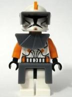 минифигурка lego commander cody star логотип