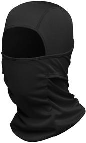 img 4 attached to 🏂 Doerix Balaclava Face Mask: Ultimate Sun Protection for Men and Women, Perfect for Skiing, Motorcycling, Running, and Riding