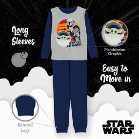 img 1 attached to 🌟 Boys' Snug Fit Cotton Star Wars Pajamas