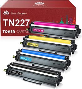 img 4 attached to 🖨️ Toner Kingdom Compatible Toner Cartridge 4 Pack Replacement for Brother TN227 TN-227 TN-227BK TN223 TN223BK | HL-L3210CW HL-L3290CDW HL-L3230CDW HL-L3270CD MFC-L3710CW MFC-L3770CDW Toner Printer