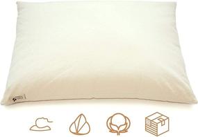img 4 attached to ComfySleep Buckwheat Hull Pillow Standard