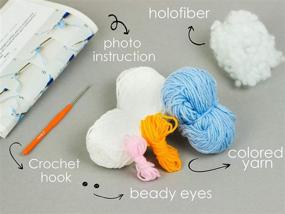 img 3 attached to 🐱 Crochet Craft Kit CAT: All-in-One Arts and Crafts Set for Teens and Adults, Complete with Step-by-Step Instructions and 45 Picture Guides
