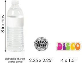 img 1 attached to 🕺 Throwback Fun: Big Dot of Happiness 70's Disco - 24 Count DIY Shaped Cut-Outs for an Authentic 1970's Disco Fever Party!