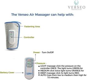 img 3 attached to 💆 Revitalize and Relieve with Verseo Air Compression Leg Massager