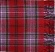 🧣 lambswool tartan scarf campbell cawdor: a stylish addition to women's accessories logo