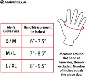 img 1 attached to 🧤 Улучшенные перчатки Manzella Hybrid Ultra Touchtip: исключительная точность и комфорт
