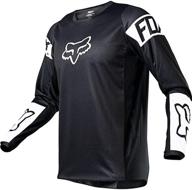 fox racing jersey black white logo