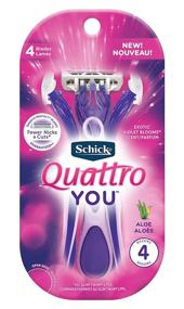 img 4 attached to Schick Quattro Exotic Violet Disposable