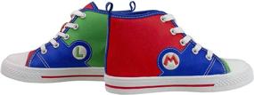 img 2 attached to 👟 Boys' Nintendo Super Mario Brothers Sneaker Shoes