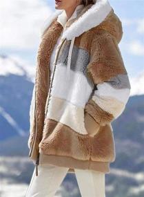 img 3 attached to 🧥 Stylish and Comfy Dokotoo Oversized Patchwork Cardigans: Women's Outwear & Fashionable Coats, Jackets & Vests!