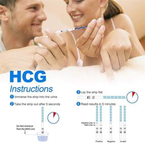 img 2 attached to MomMed Ovulation Predictor Kit (HCG25-LH100) - 25 Pregnancy Test Strips, 100 Ovulation Test 🔍 Strips, Easy-to-Use Fertility Test with 125 Urine Cups - Accurate OPK Test and Pregnancy Tests