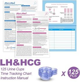 img 3 attached to MomMed Ovulation Predictor Kit (HCG25-LH100) - 25 Pregnancy Test Strips, 100 Ovulation Test 🔍 Strips, Easy-to-Use Fertility Test with 125 Urine Cups - Accurate OPK Test and Pregnancy Tests
