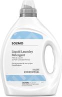 solimo hypoallergenic concentrated liquid laundry detergent - fragrance-free, dye-free, 82.5 fl oz - 110 loads logo
