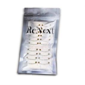 img 1 attached to 💄 Reusable Makeup Natural Lower Bottom False Eyelashes (Pack of 10 Pairs) - Black