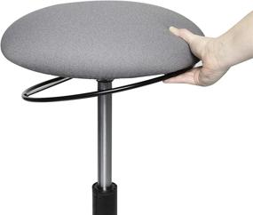 img 1 attached to Seville Classics Sit Stand Adjustable Ergonomic Building Supplies