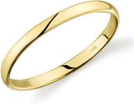 💍 stylish and timeless: 10k yellow, white, or rose gold light comfort fit 2mm plain wedding band logo