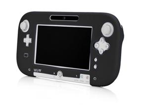 img 3 attached to 🎮 Black Wii U Gamepad Silicone Cover