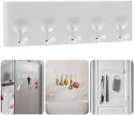 magnetic retractable adhesive for refrigerator organization logo