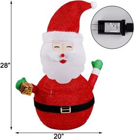 img 2 attached to YOFIT Lighted Christmas Decorations Collapsible Seasonal Decor