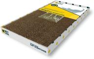 🐾 double wide corrugated cat scratcher by pet zone logo