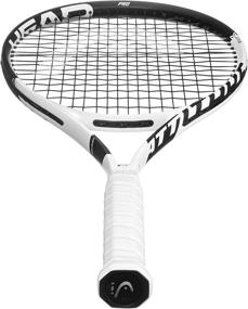 img 2 attached to Metallix Attitude Pro White Tennis Racket - Superior Control and Maneuverability for Adult Players