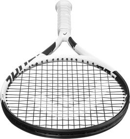 img 1 attached to Metallix Attitude Pro White Tennis Racket - Superior Control and Maneuverability for Adult Players