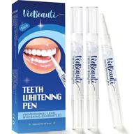 😁 отбеливающая ручка для зубов viebeauti (2 шт) - более 20 применений, эффективная, безболезненная, без чувствительности, удобна для путешествий, легко использовать - достигните прекрасной белоснежной улыбки с натуральным мятным вкусом. логотип