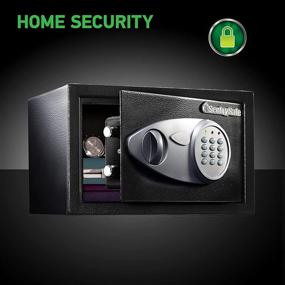 img 3 attached to 🔒 SentrySafe X055 Security Safe - Digital Keypad - 0.5 Cubic Feet (Medium) - Black