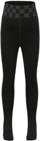 img 4 attached to 🔥 Stay Warm and Stylish with HowJoJo Winter Fleece Leggings: Girls' Thermal Clothing