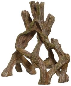 img 1 attached to Enhance Your Aquarium with Marina Decor Mangrove Root, Large