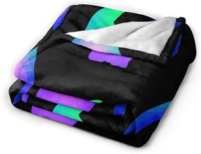 img 3 attached to 💎 MSACRH Penguins Diamonds Throw Blanket: Perfect for Couch, Bed, and Fall Cover - Soft, Lightweight, and Cozy Fleece for Girls, Children, and Home Décor!