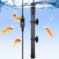 🐠 inkbirdplus 300w submersible aquarium heater - titanium fish tank auto thermostat with led digital temperature readout and external controller - ideal for saltwater and freshwater aquatic environments logo