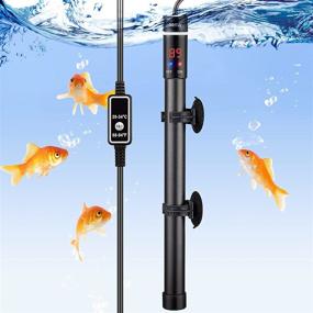 img 4 attached to 🐠 InkbirdPlus 300W Submersible Aquarium Heater - Titanium Fish Tank Auto Thermostat with LED Digital Temperature Readout and External Controller - Ideal for Saltwater and Freshwater Aquatic Environments
